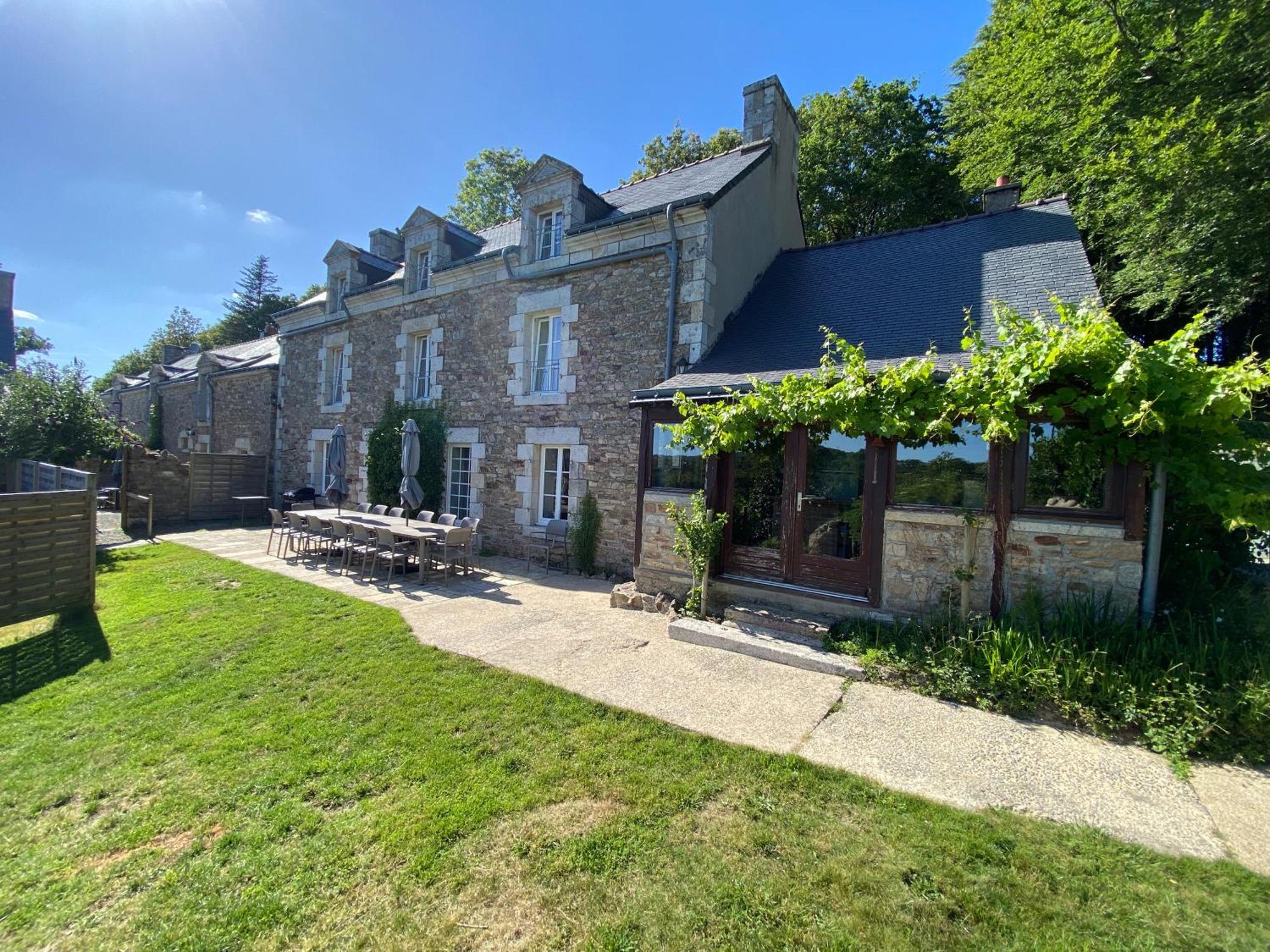La Chapelle-Neuve  Domaine De Lann Kerhuerh 게스트하우스 외부 사진